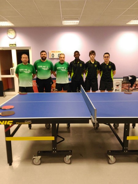 Oberena se mantiene arriba en una jornada con la Liga Vasca suspendida por el mal tiempo